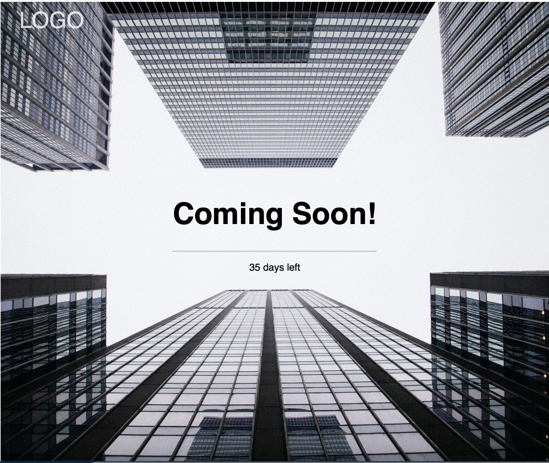 landing page